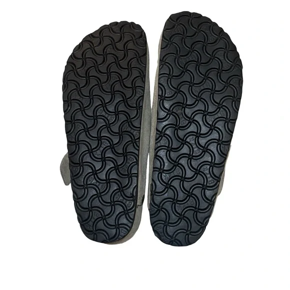 Birkenstock Silver Glitter Mules - Picture 6 of 7